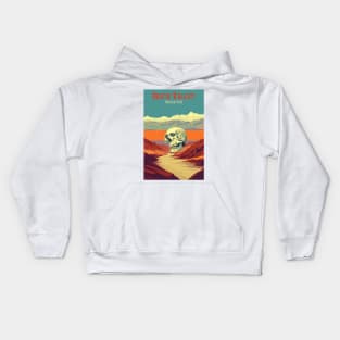 Death Valley National Park Vintage Travel  Poster Kids Hoodie